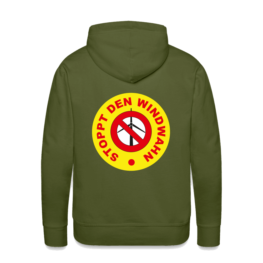 Männer Premium Hoodie - Olivgrün