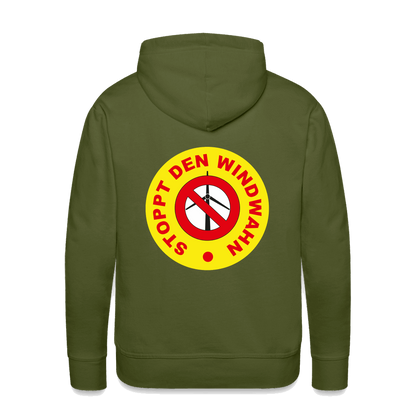 Männer Premium Hoodie - Olivgrün