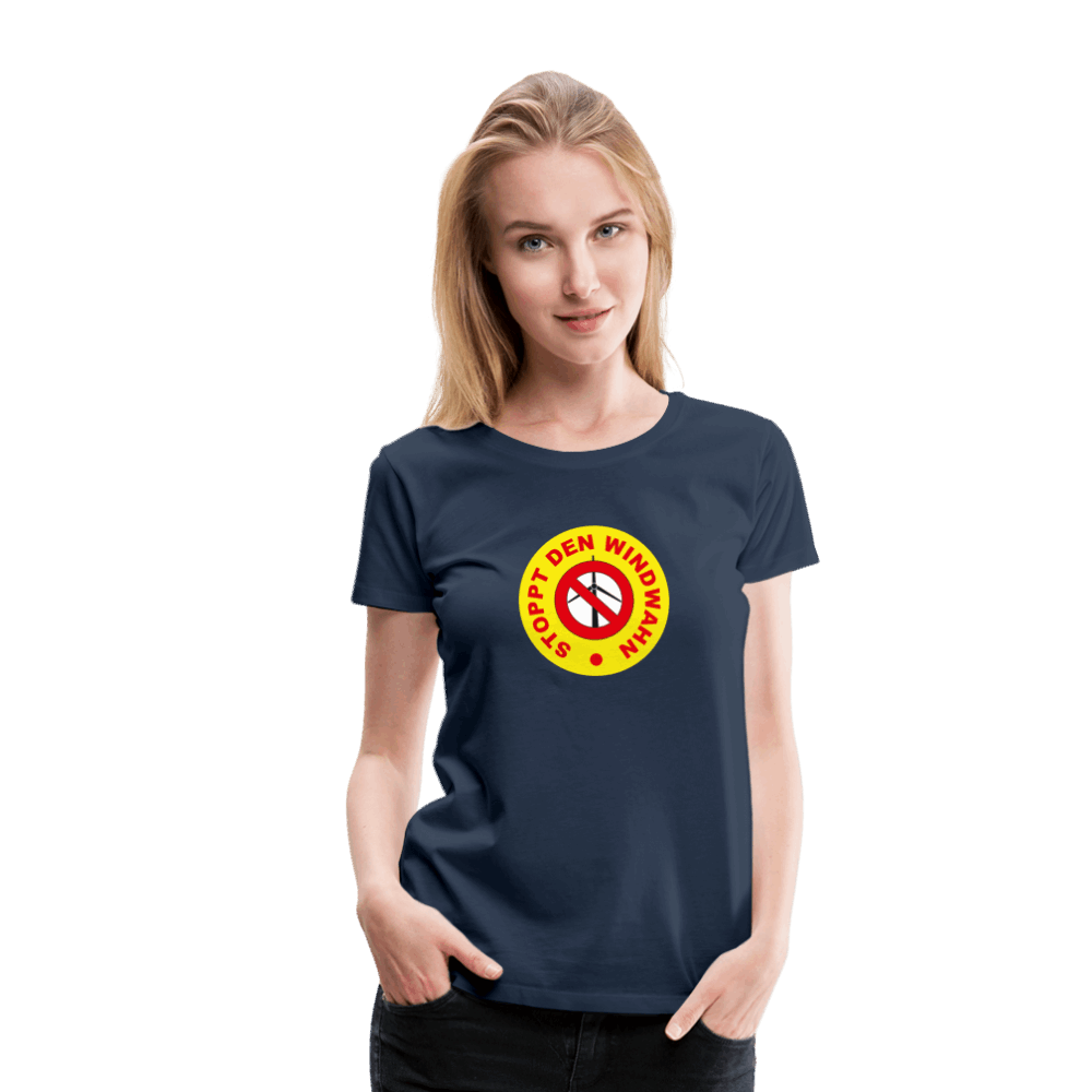 Frauen Premium T-Shirt - Navy