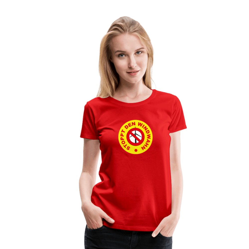 Frauen Premium T-Shirt - Rot