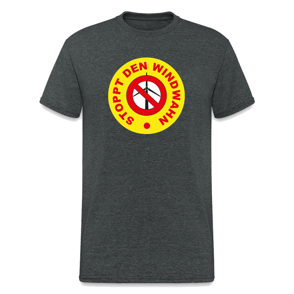 Männer Gildan Heavy T-Shirt - Dunkelgrau meliert