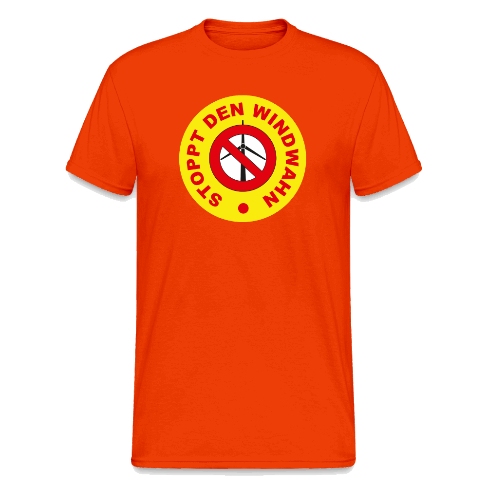 Männer Gildan Heavy T-Shirt - kräftig Orange