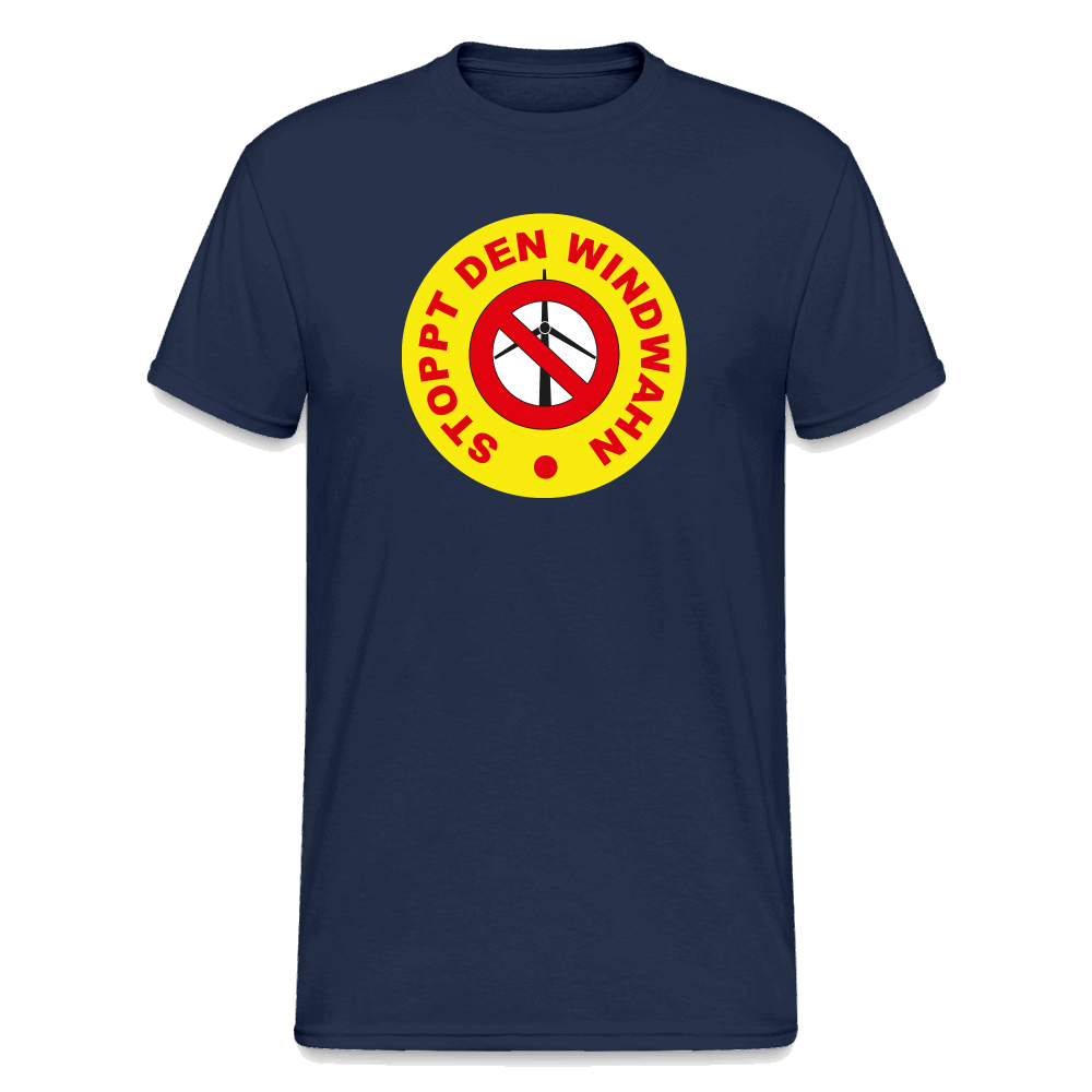 Männer Gildan Heavy T-Shirt - Navy