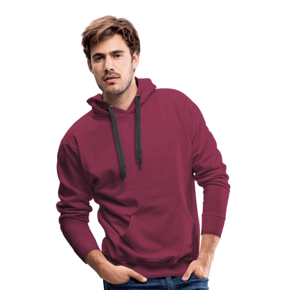 Männer Premium Hoodie - Bordeaux