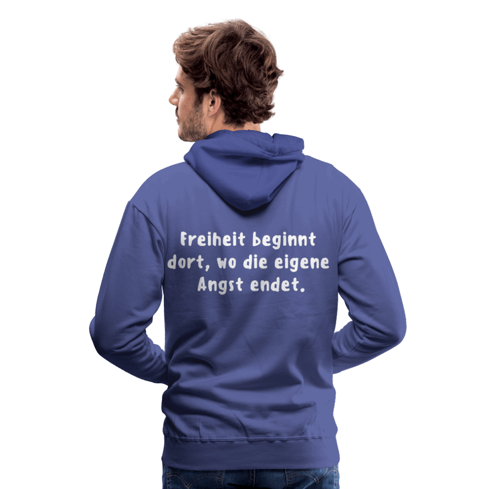 Männer Premium Hoodie - Königsblau