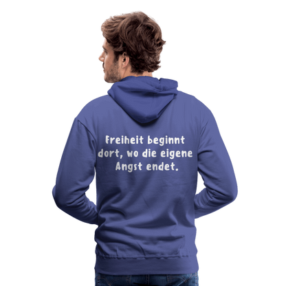 Männer Premium Hoodie - Königsblau