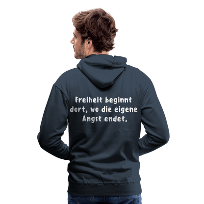 Männer Premium Hoodie - Navy