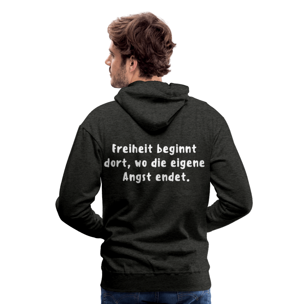 Männer Premium Hoodie - Anthrazit