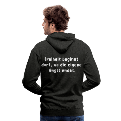 Männer Premium Hoodie - Anthrazit