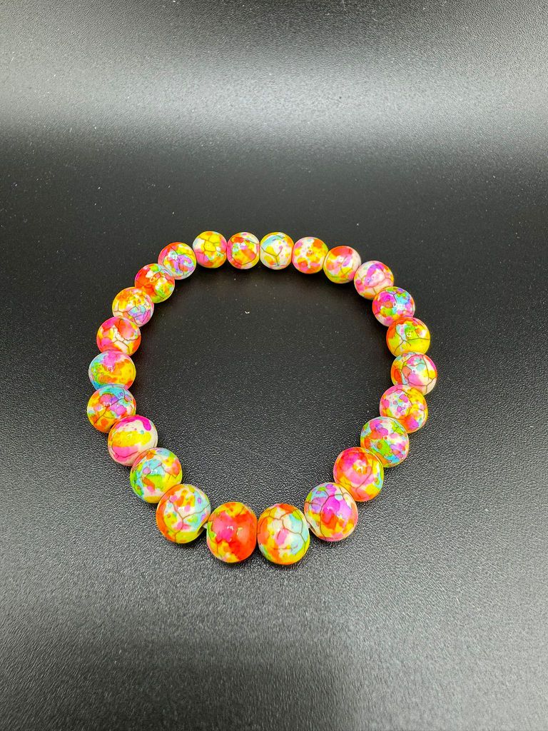 Steinperlen-Armband - 50mm