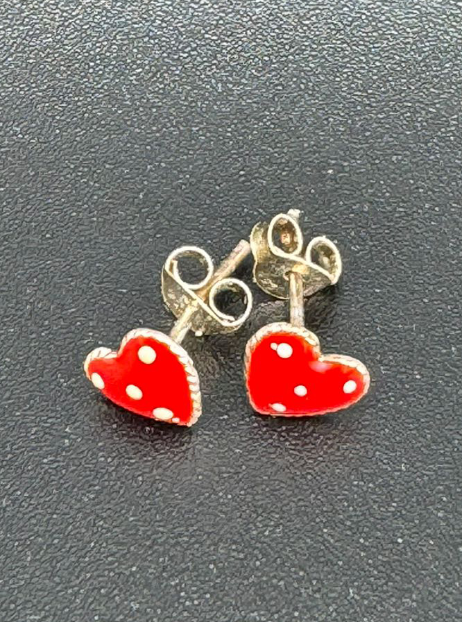 Ohrstecker Herz 925er