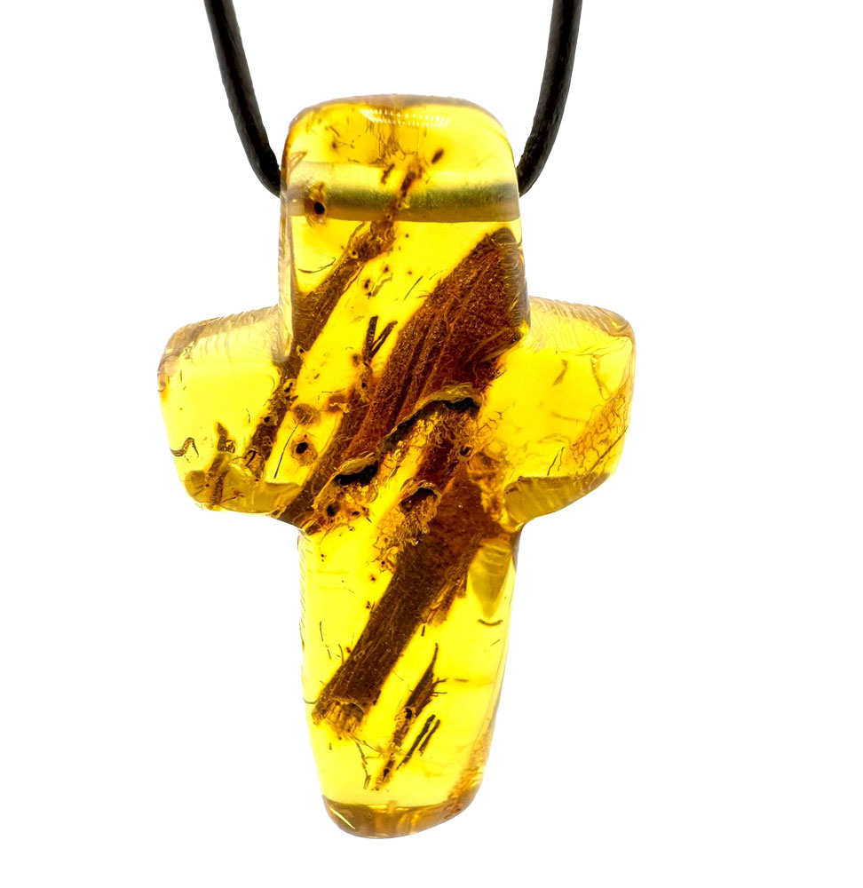 Kräftiges Bernstein Kreuz