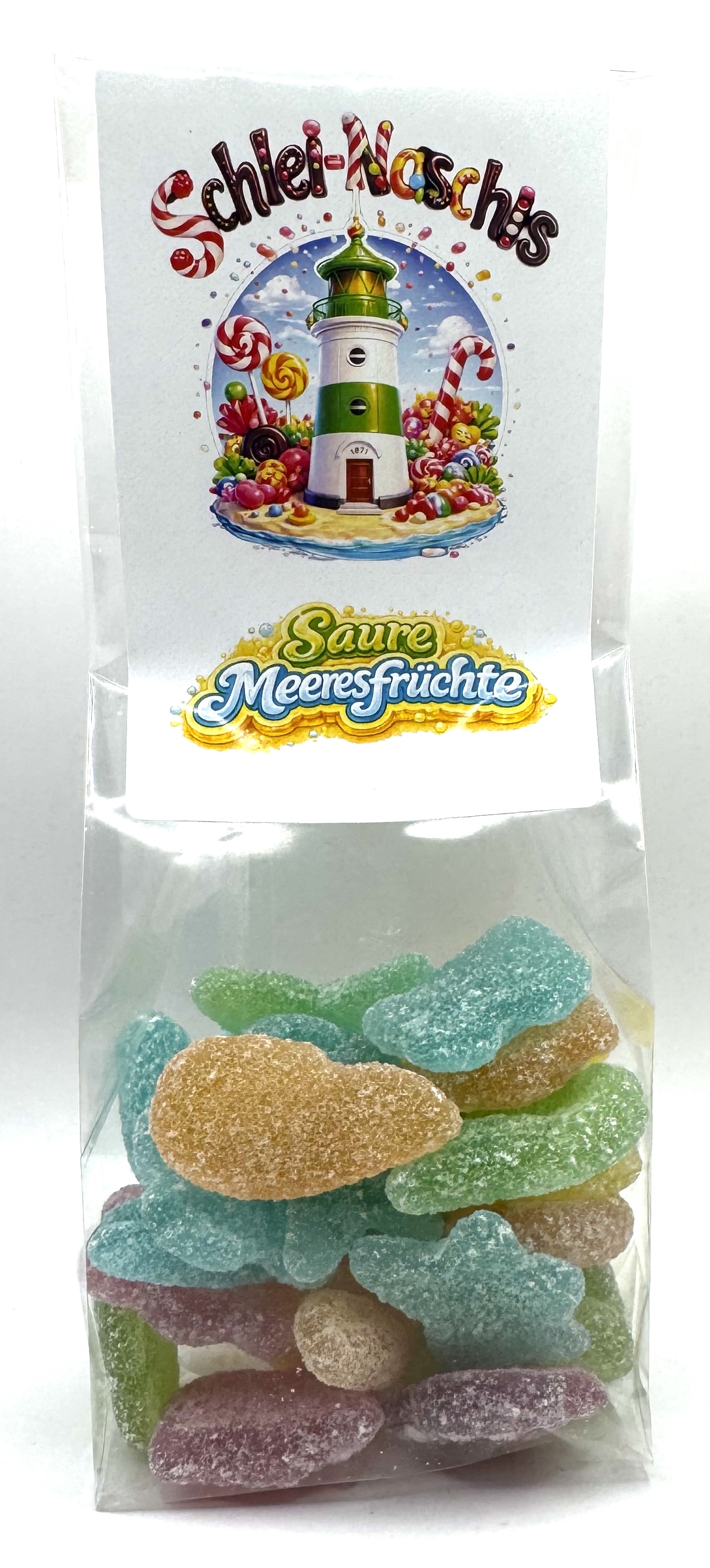 Saure Meeresfrüchte