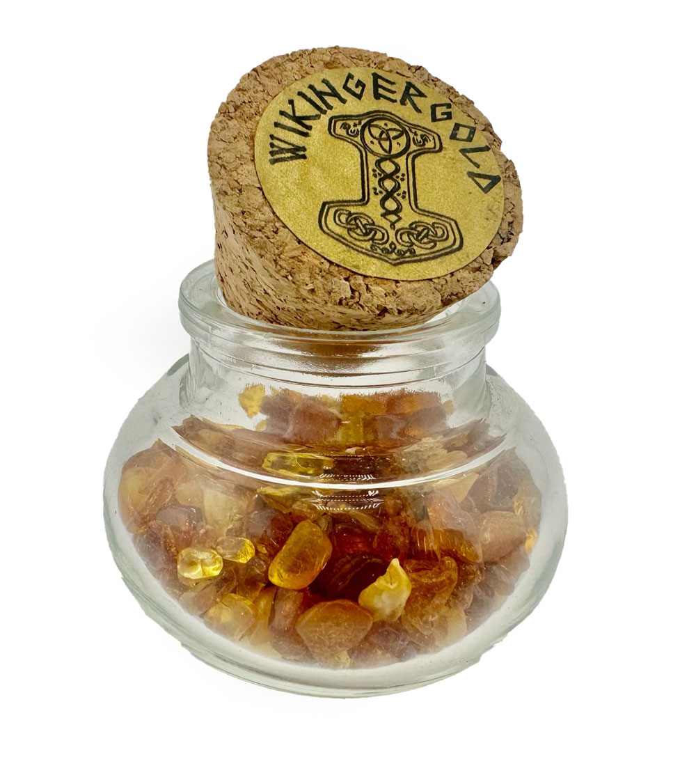 Glasfläschchen „Wikingergold“